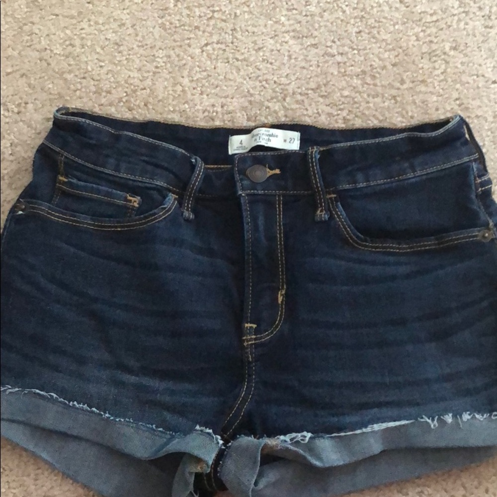 Abercrombie jean shorts